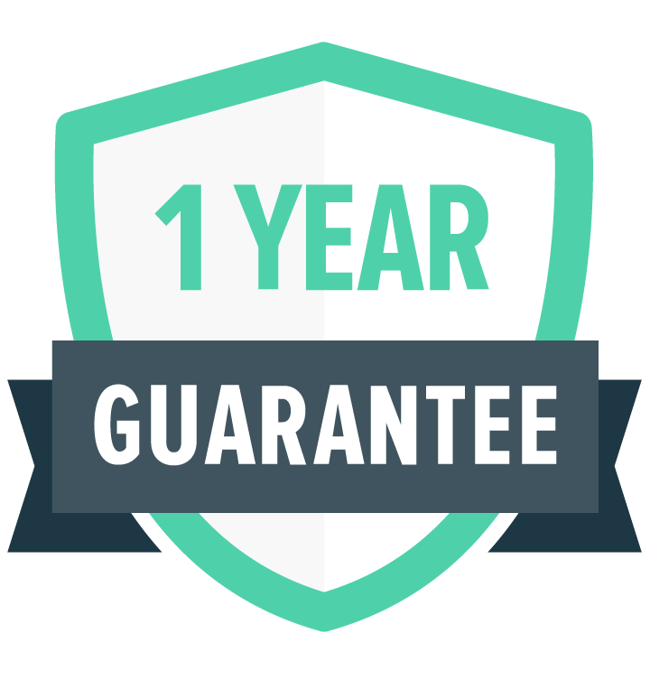 Our One-Year, Money-Back Guarantee