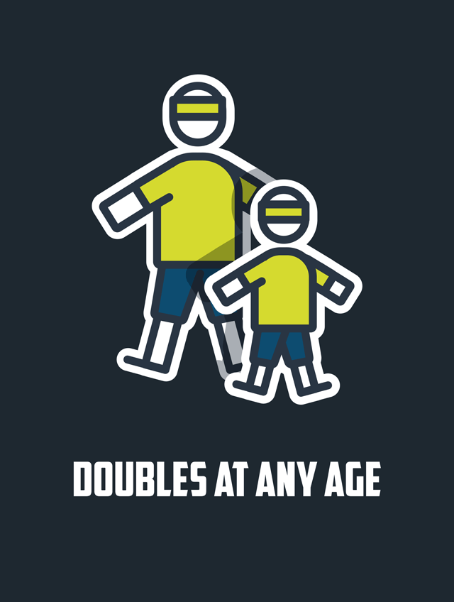 Doubles At Any Age