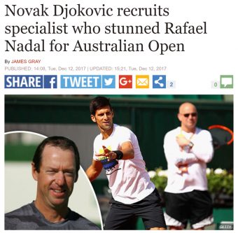 Novak hires Craig