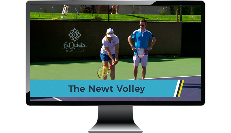 Martina Navratilova's Newt Volley