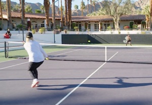 Volleys That Stay Low